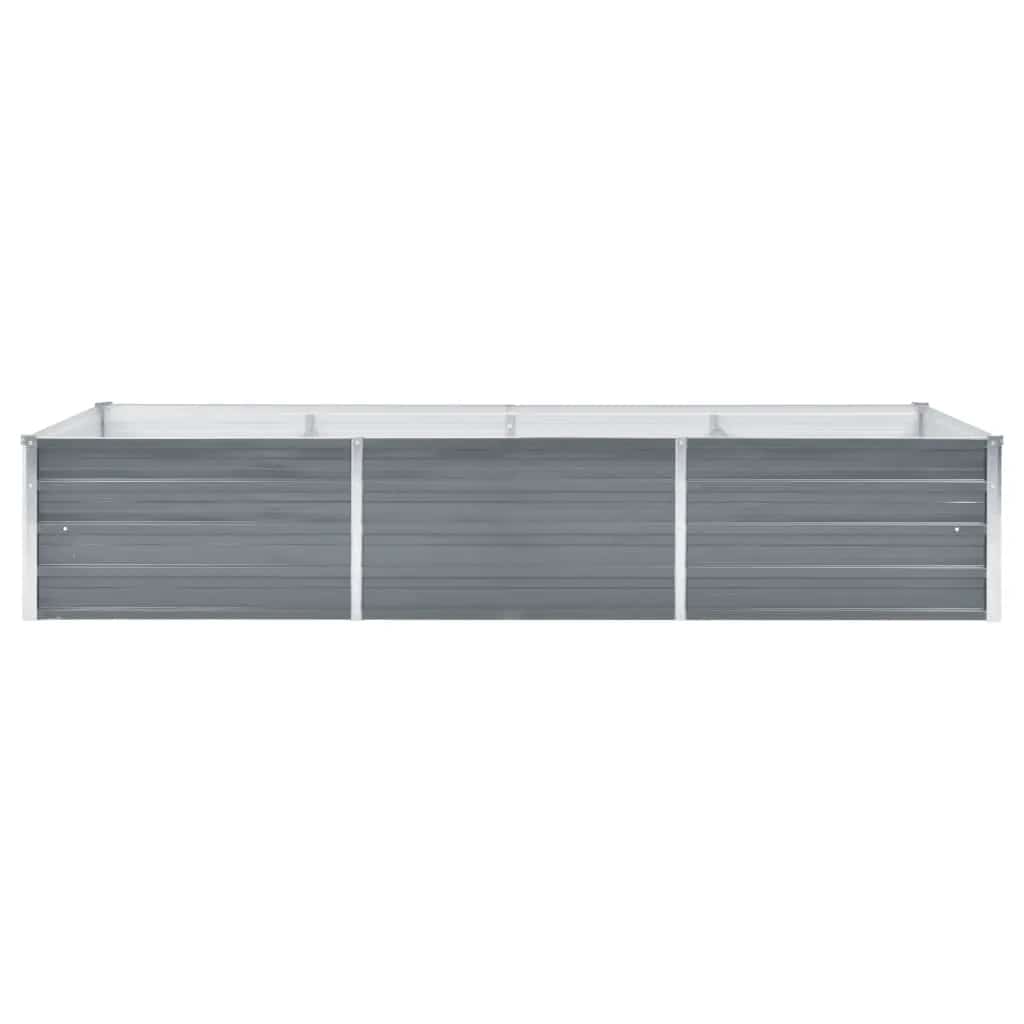 Lovelis, pilkas, galvanizuotas plienas, 240x80x45cm Lovelis, pilkas, galvanizuotas plienas, 240x80x45cm - Image 3