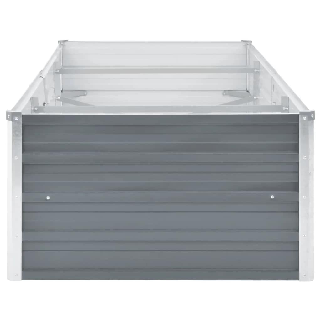 Lovelis, pilkas, galvanizuotas plienas, 240x80x45cm Lovelis, pilkas, galvanizuotas plienas, 240x80x45cm - Image 4