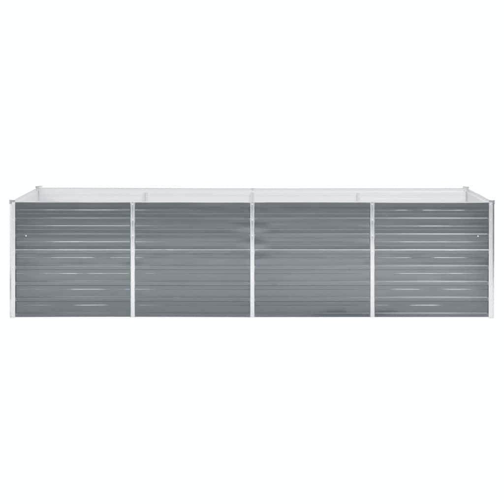 Lovelis, pilkas, galvanizuotas plienas, 320x80x77cm Lovelis, pilkas, galvanizuotas plienas, 320x80x77cm - Image 3