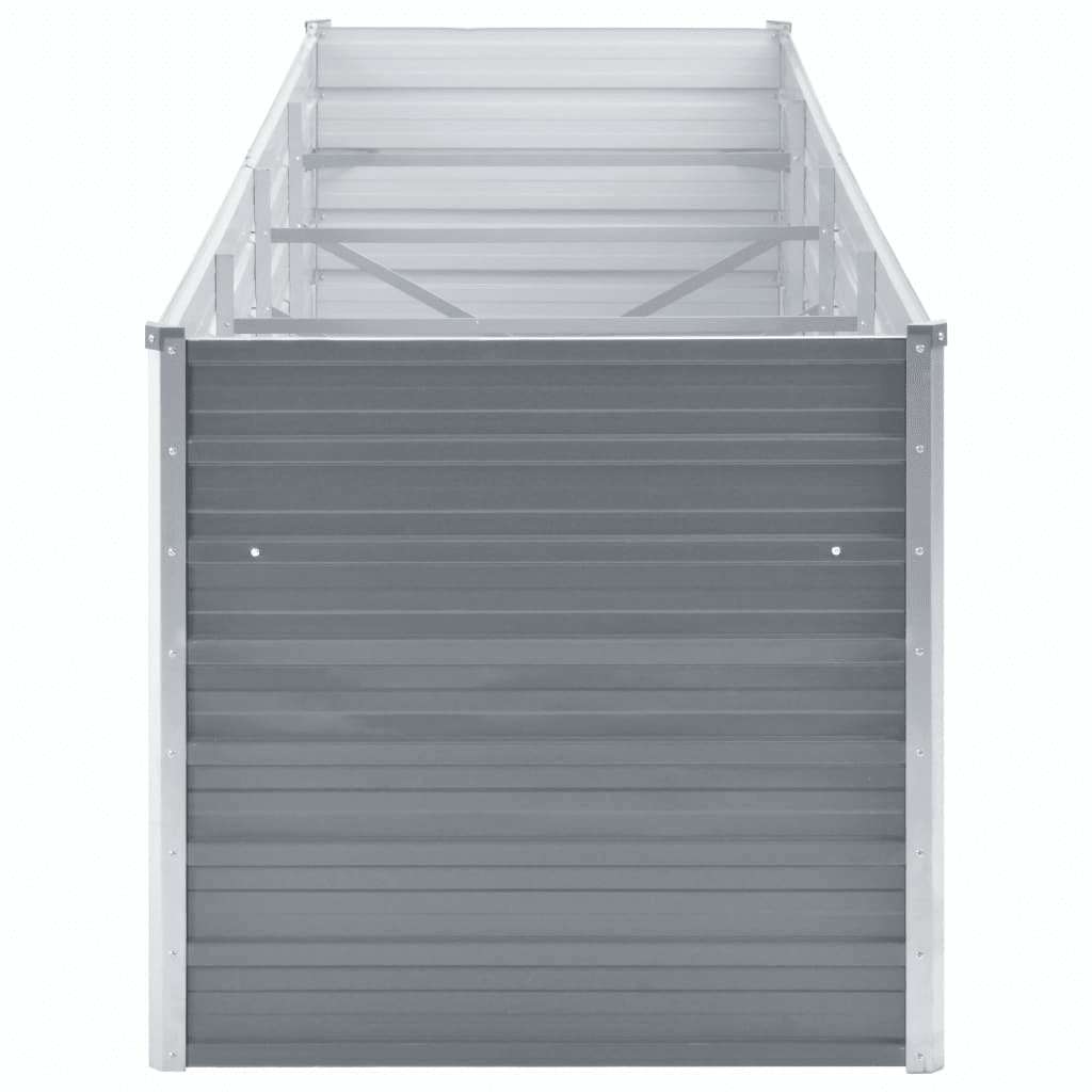 Lovelis, pilkas, galvanizuotas plienas, 320x80x77cm Lovelis, pilkas, galvanizuotas plienas, 320x80x77cm - Image 4