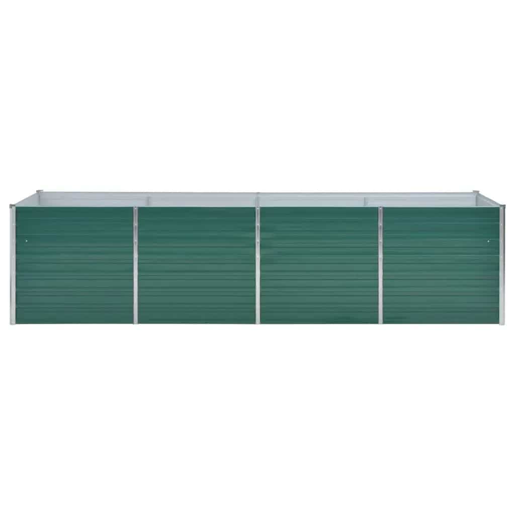 Lovelis, žalias, galvanizuotas plienas, 320x80x77cm Lovelis, žalias, galvanizuotas plienas, 320x80x77cm - Image 4