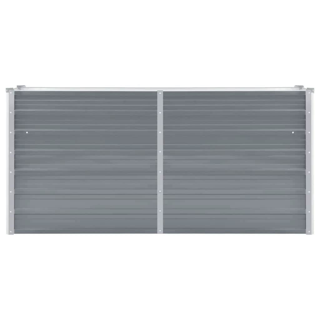 Lovelis, pilkos spalvos, 160x40x77cm, galvanizuotas plienas Lovelis, pilkos spalvos, 160x40x77cm, galvanizuotas plienas - Image 3