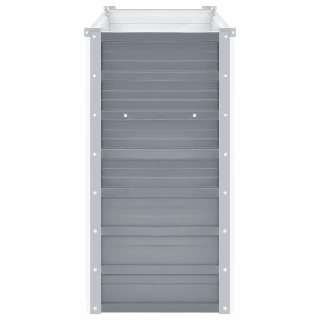 Lovelis, pilkos spalvos, 160x40x77cm, galvanizuotas plienas Lovelis, pilkos spalvos, 160x40x77cm, galvanizuotas plienas - Image 4
