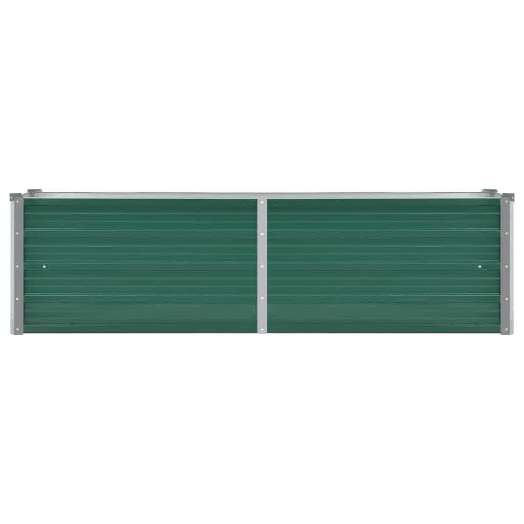 Lovelis, žalias, galvanizuotas plienas, 160x40x45cm Lovelis, žalias, galvanizuotas plienas, 160x40x45cm - Image 4