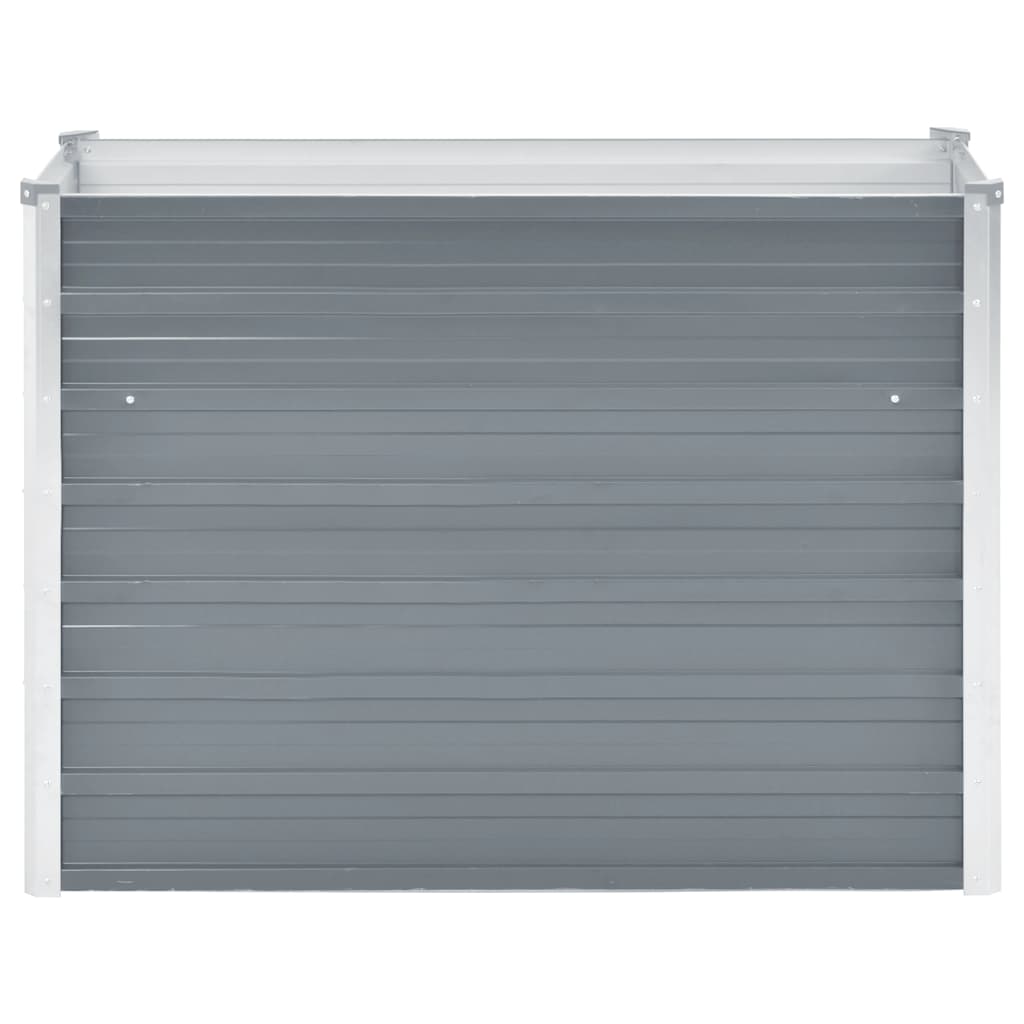 Lovelis, pilkas, galvanizuotas plienas, 100x40x77cm Lovelis, pilkas, galvanizuotas plienas, 100x40x77cm - Image 3
