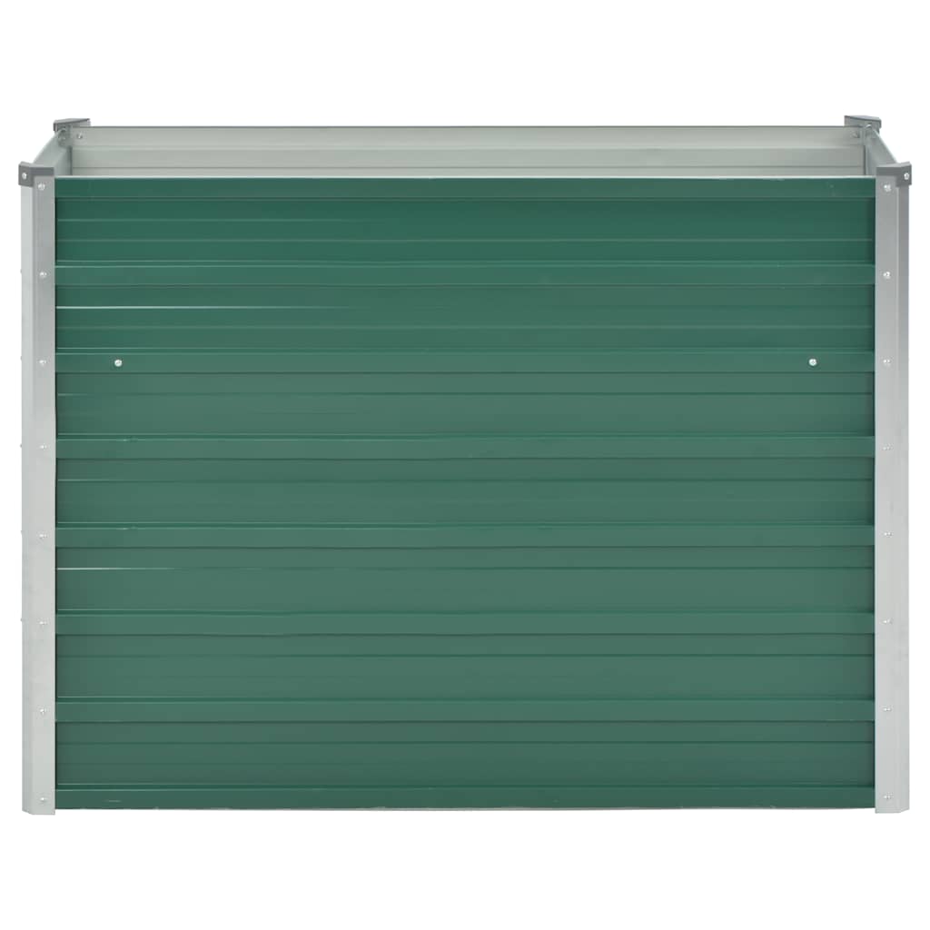 Lovelis, žalias, galvanizuotas plienas, 100x40x77cm Lovelis, žalias, galvanizuotas plienas, 100x40x77cm - Image 4