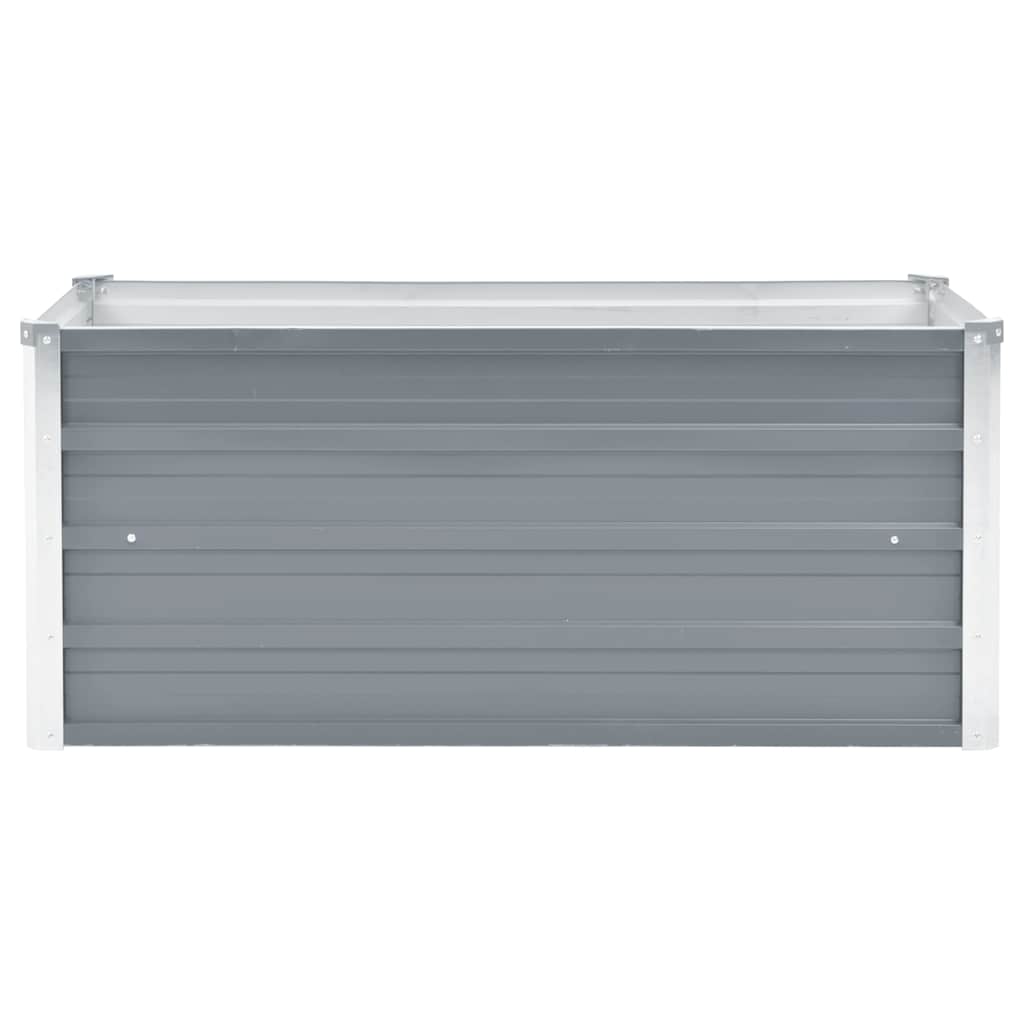 Lovelis, pilkas, galvanizuotas plienas, 100x40x45cm Lovelis, pilkas, galvanizuotas plienas, 100x40x45cm - Image 3
