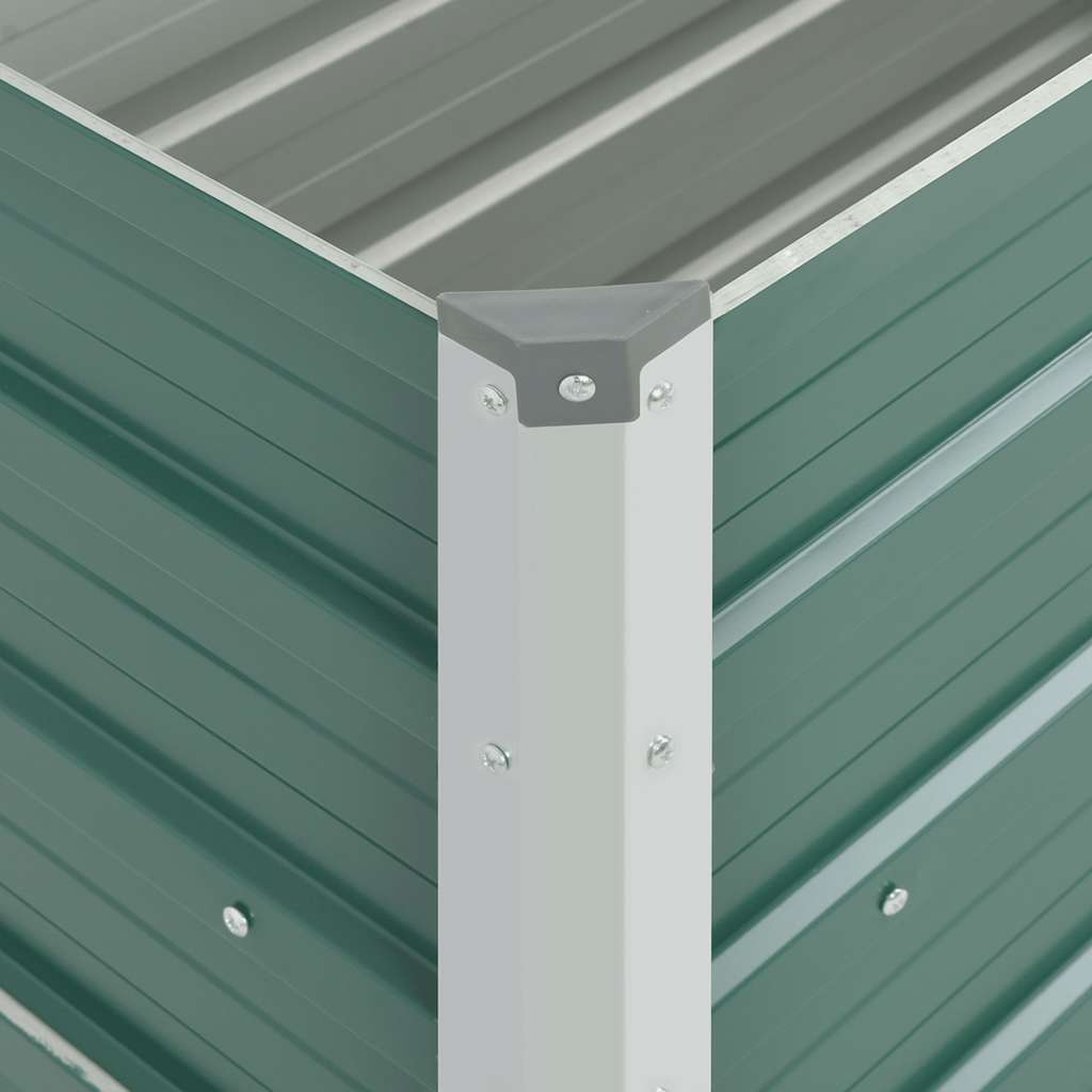 Lovelis, žalias, galvanizuotas plienas, 100x40x45cm, aukštas Lovelis, žalias, galvanizuotas plienas, 100x40x45cm, aukštas - Image 6