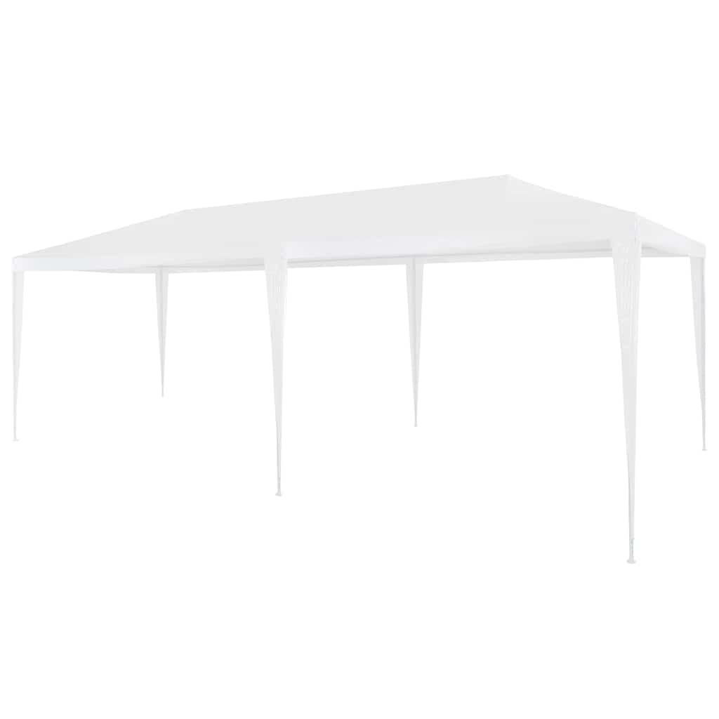 Proginė palapinė, balta, 3×6 m, PE Proginė palapinė, balta, 3x6 m, PE - Image 2