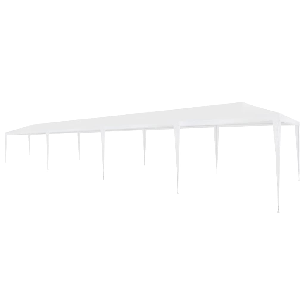 Proginė palapinė, balta, 3×12 m, PE Proginė palapinė, balta, 3x12 m, PE - Image 2