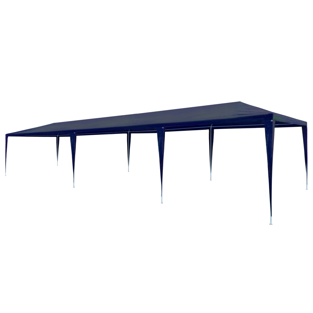 Proginė palapinė, mėlyna, 3×9 m, PE Proginė palapinė, mėlyna, 3x9 m, PE - Image 2