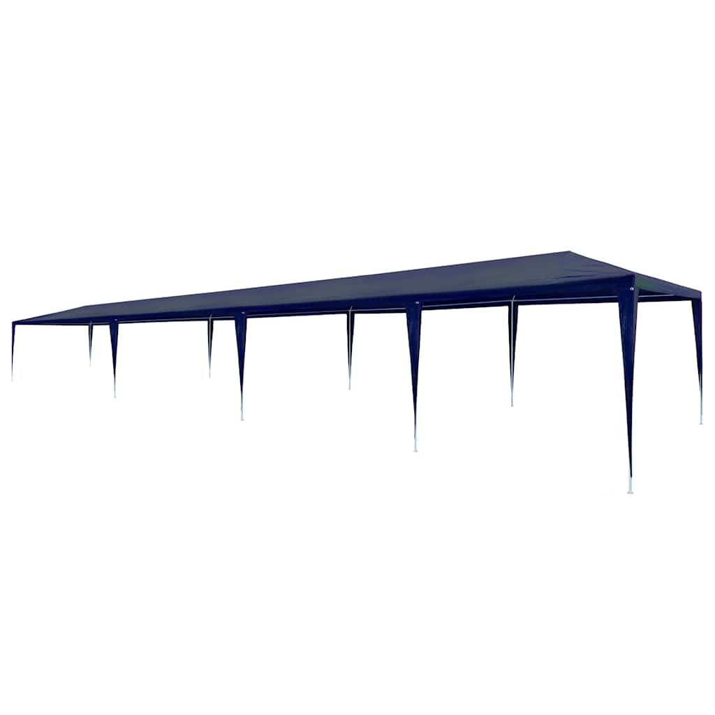 Proginė palapinė, mėlyna, 3×12 m, PE Proginė palapinė, mėlyna, 3x12 m, PE - Image 2