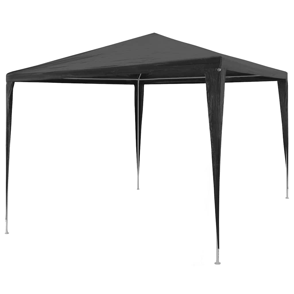 Proginė palapinė, antracito spalvos, 3x3m, PE Proginė palapinė, antracito spalvos, 3x3m, PE - Image 2