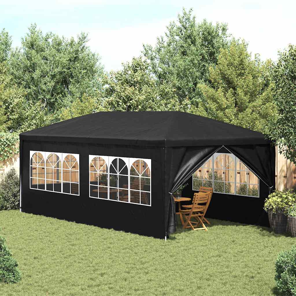 Proginė palapinė, antracito spalvos, 3×6 m Proginė palapinė, antracito spalvos, 3x6 m - Image 2