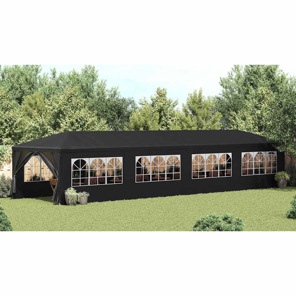 Proginė palapinė, antracito spalvos, 3×12 m Proginė palapinė, antracito spalvos, 3x12 m - Image 2
