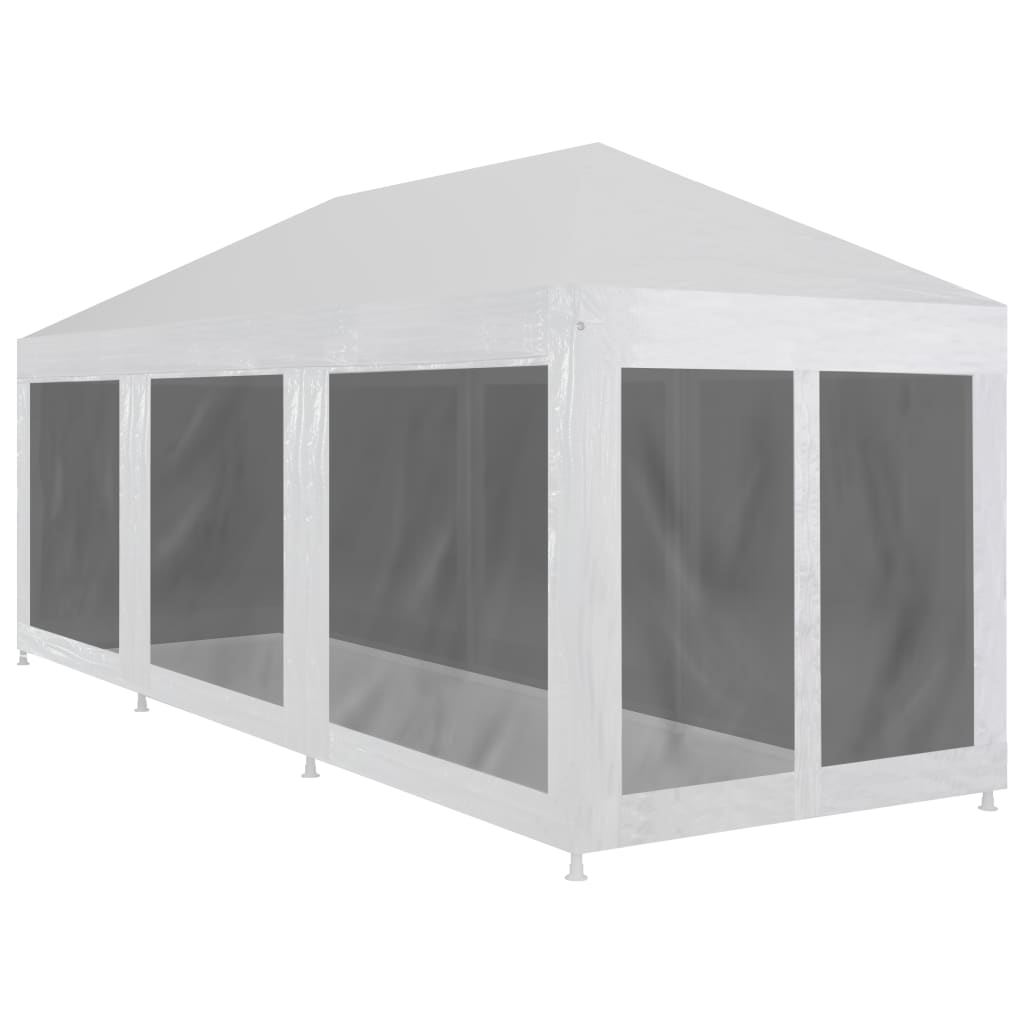 Proginė palapinė su 8 tinklinėmis šoninėmis sienelėmis, 9x3m Proginė palapinė su 8 tinklinėmis šoninėmis sienelėmis, 9x3m - Image 2