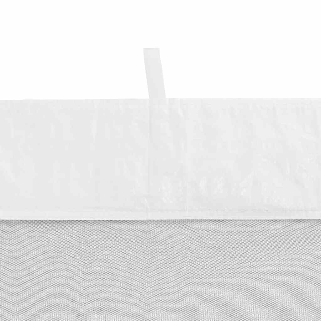 Proginės palapinės šoninės sienos, 2 vnt., baltos ir juodos Proginės palapinės šoninės sienos, 2 vnt., baltos ir juodos - Image 4