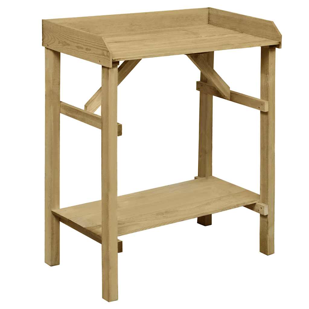 Stalas vazonams, 75x40x90cm, impregnuota pušies mediena Stalas vazonams, 75x40x90cm, impregnuota pušies mediena - Image 2