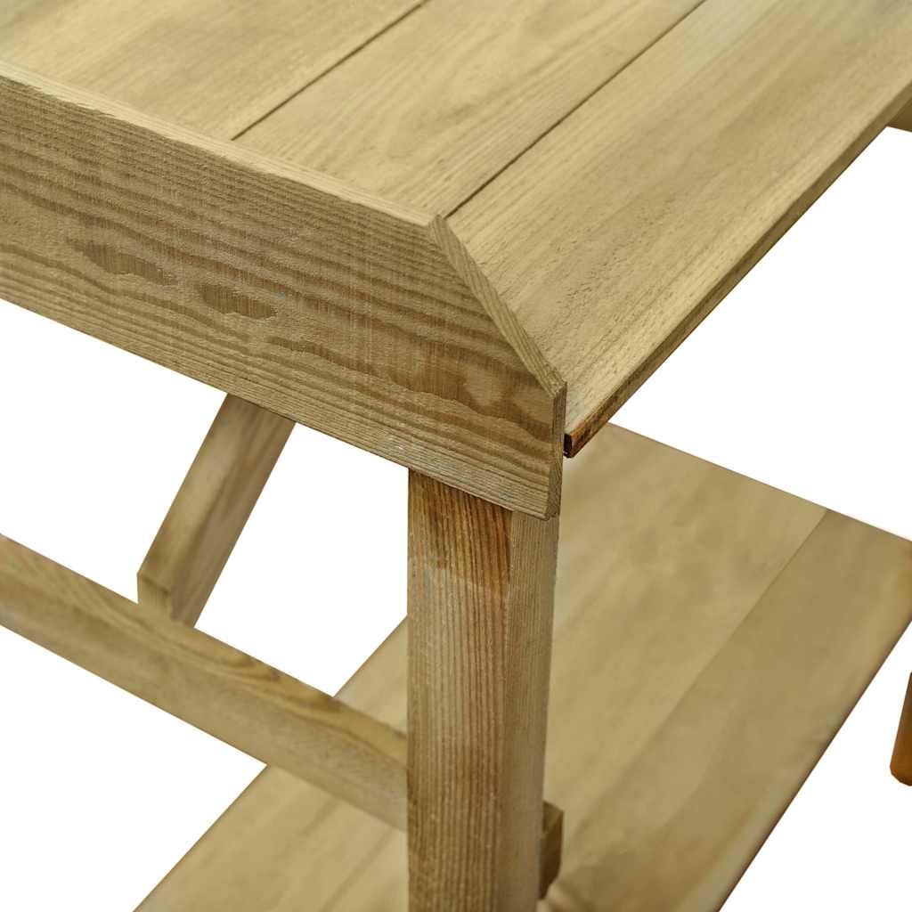 Stalas vazonams, 75x40x90cm, impregnuota pušies mediena Stalas vazonams, 75x40x90cm, impregnuota pušies mediena - Image 6