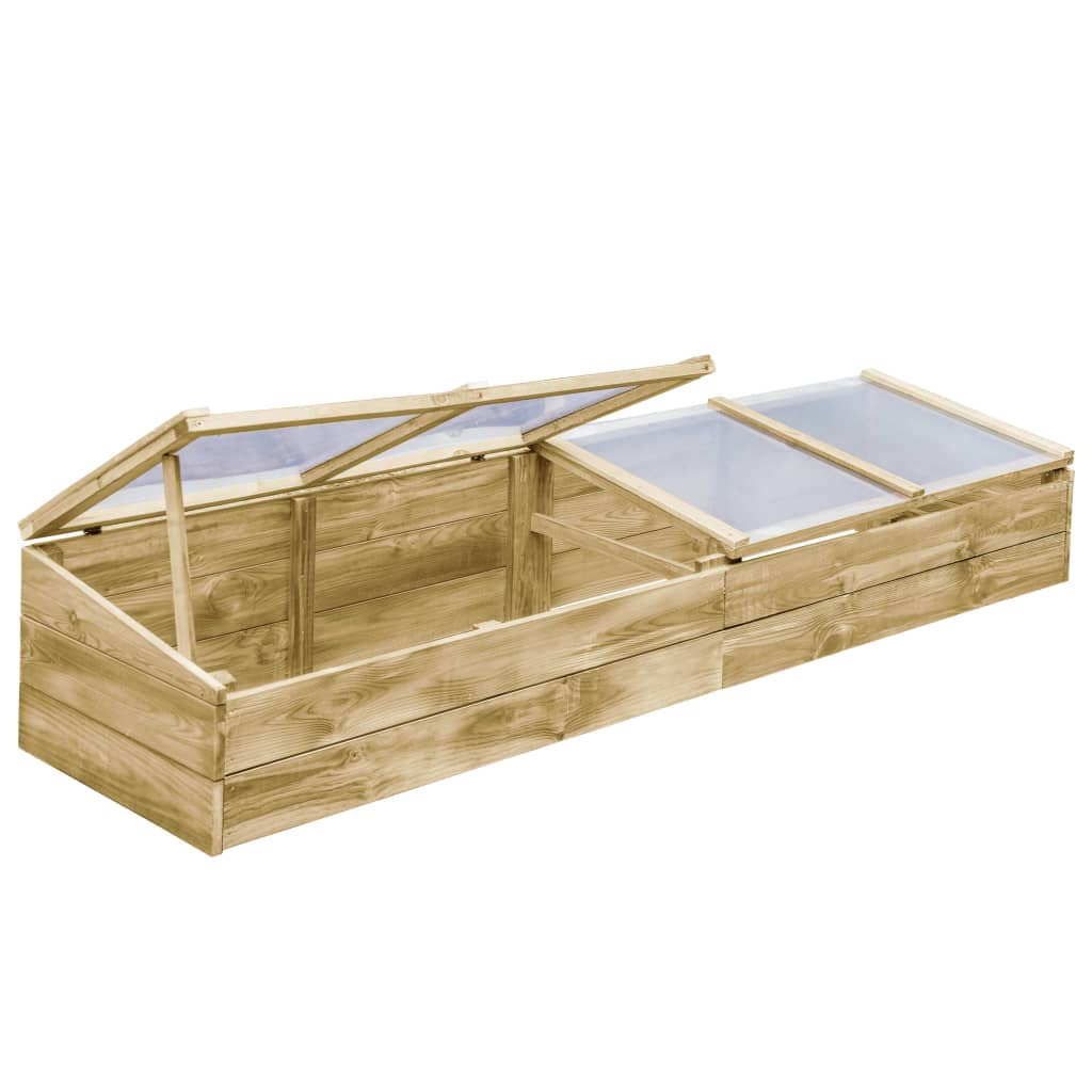 Šiltnamis, 200x50x35cm, impregnuota pušies mediena Šiltnamis, 200x50x35cm, impregnuota pušies mediena - Image 4
