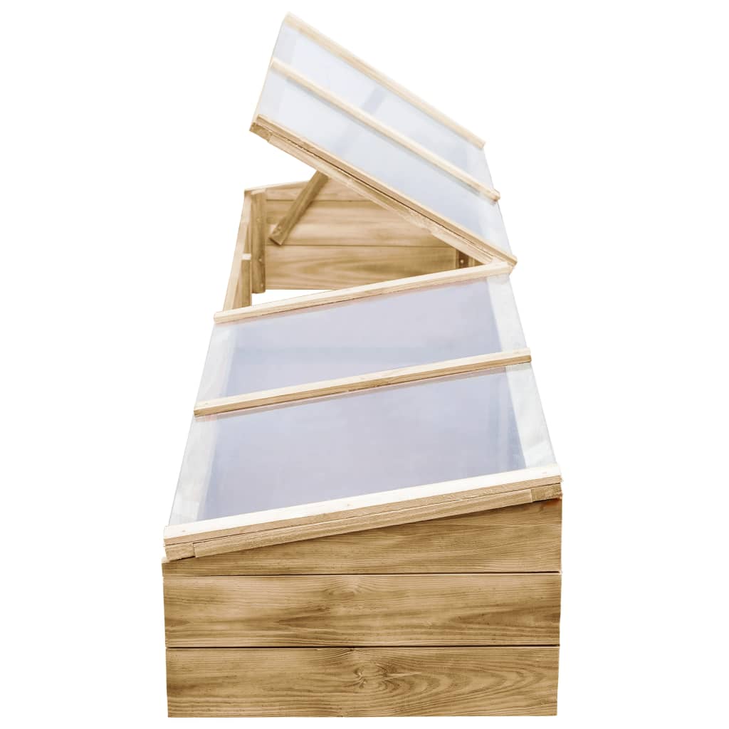 Šiltnamis, 200x50x35cm, impregnuota pušies mediena Šiltnamis, 200x50x35cm, impregnuota pušies mediena - Image 5