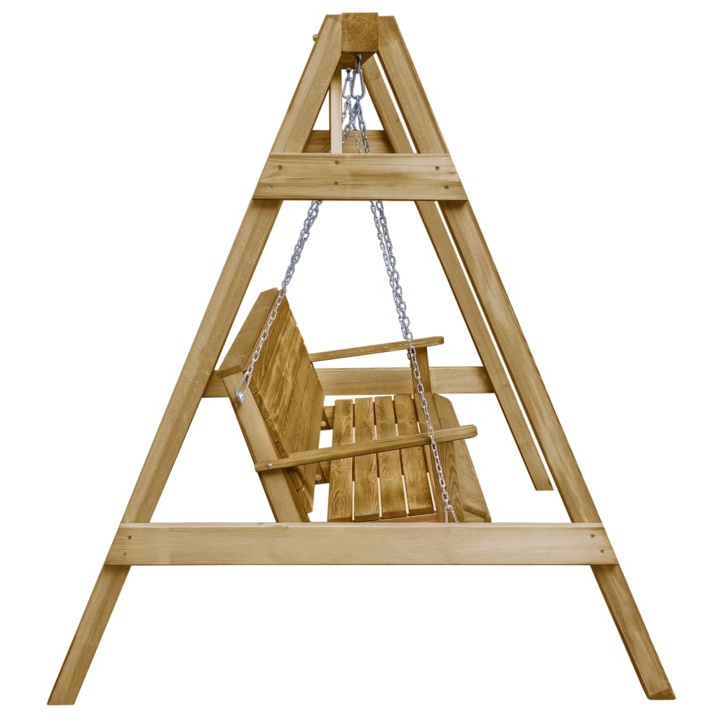 Supamas suoliukas, 205x150x157cm, impregnuota pušies mediena Supamas suoliukas, 205x150x157cm, impregnuota pušies mediena - Image 3