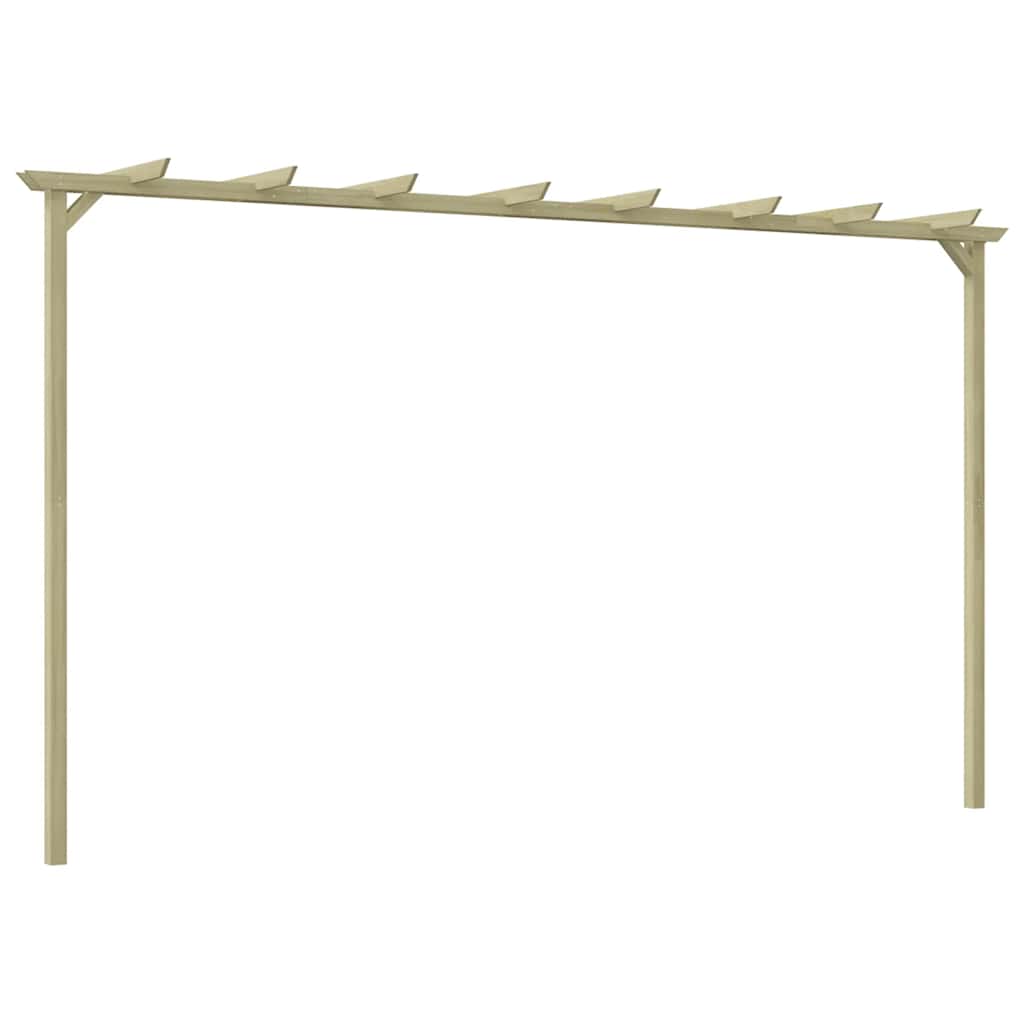 Sodo pergolė, 360x200x60cm, impregnuota pušies mediena Sodo pergolė, 360x200x60cm, impregnuota pušies mediena - Image 2