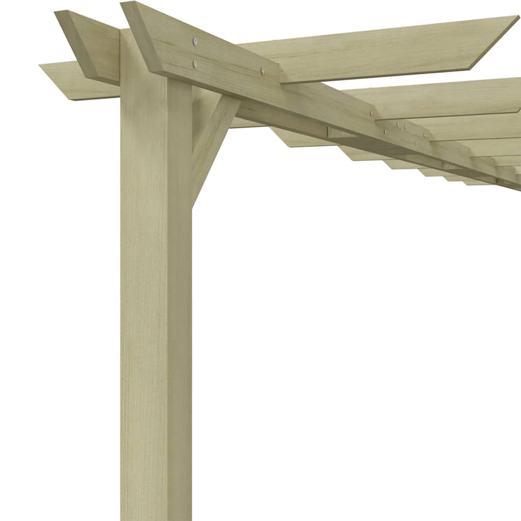 Sodo pergolė, 360x200x60cm, impregnuota pušies mediena Sodo pergolė, 360x200x60cm, impregnuota pušies mediena - Image 4
