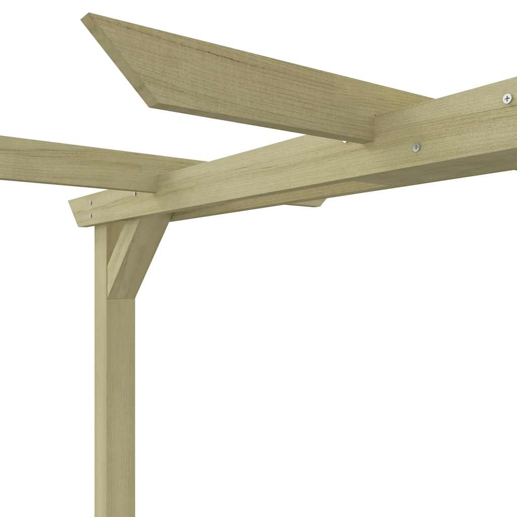 Sodo pergolė, 360x200x60cm, impregnuota pušies mediena Sodo pergolė, 360x200x60cm, impregnuota pušies mediena - Image 5