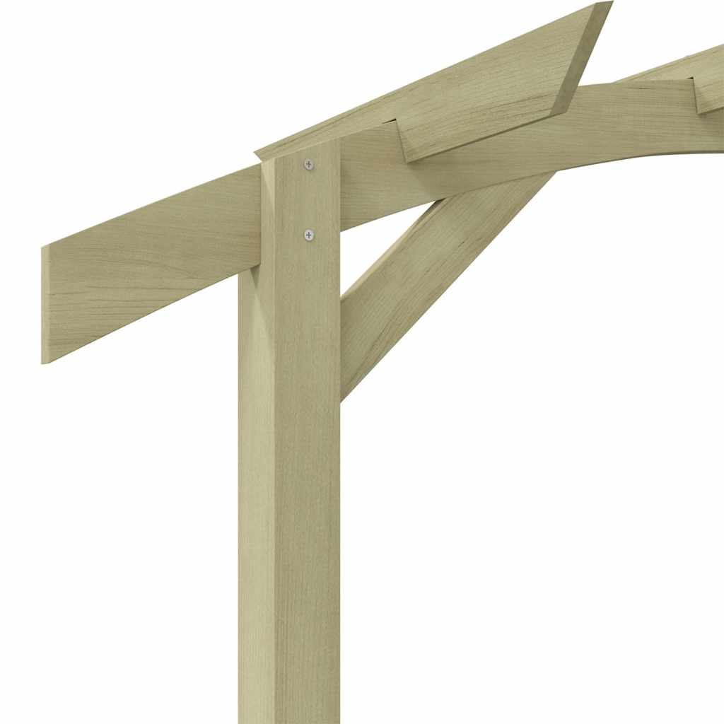 Sodo pergolė, 180x210x40cm, impregnuota pušies mediena Sodo pergolė, 180x210x40cm, impregnuota pušies mediena - Image 4