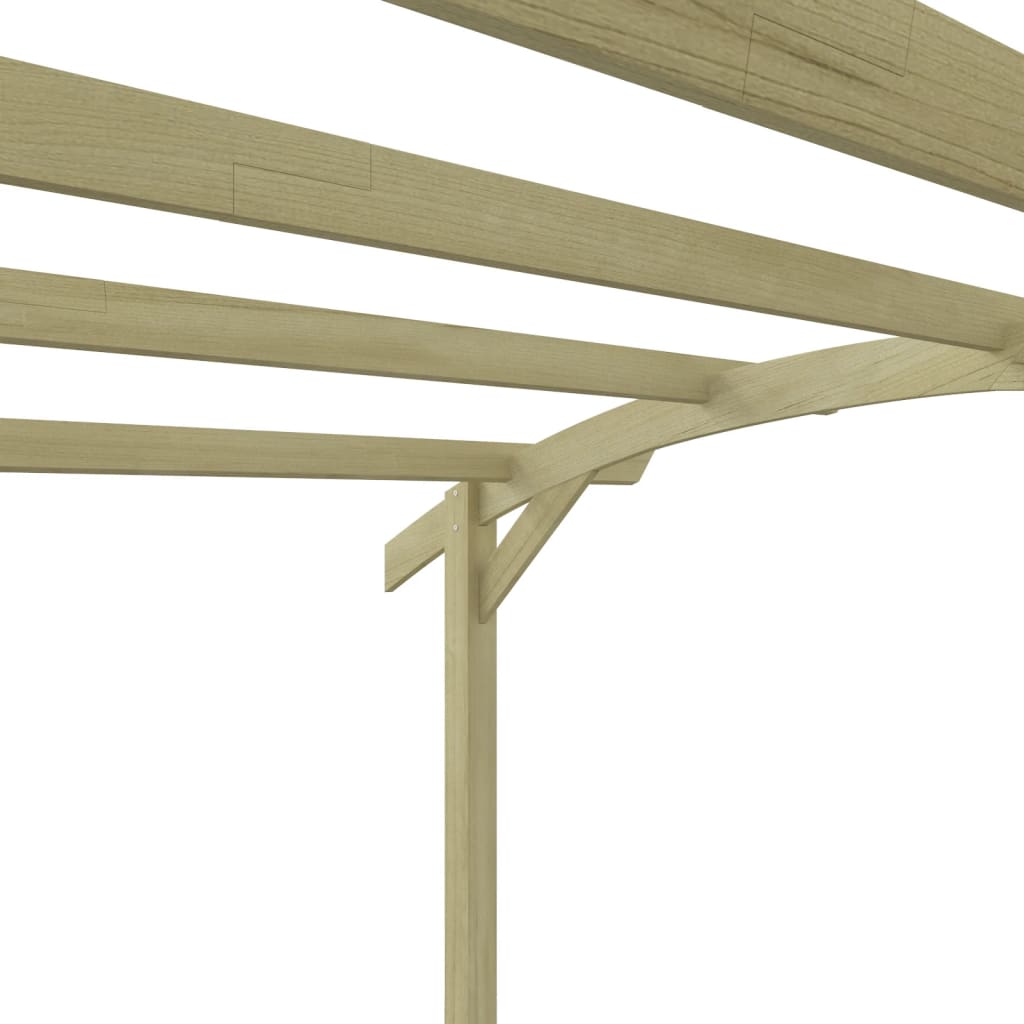 Sodo pergolė, 180x197x210cm, impregnuota pušies mediena Sodo pergolė, 180x197x210cm, impregnuota pušies mediena - Image 5