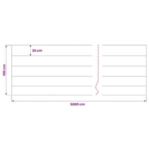 Agroplėvelė nuo piktžolių ir šaknų, juoda, 1x50 m, PP