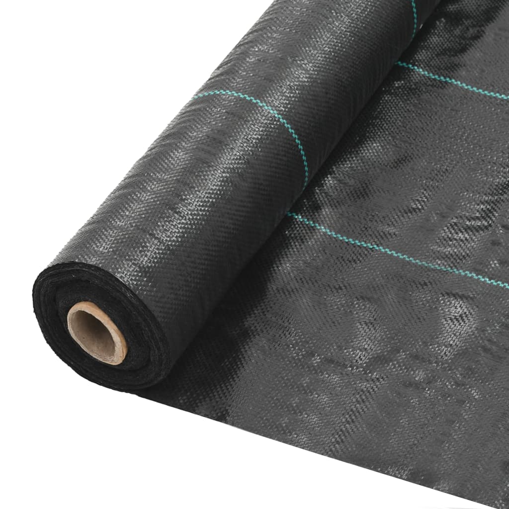 Agroplėvelė nuo piktžolių ir šaknų, juoda, 2×5 m, PP Agroplėvelė nuo piktžolių ir šaknų, juoda, 2x5 m, PP - Image 2