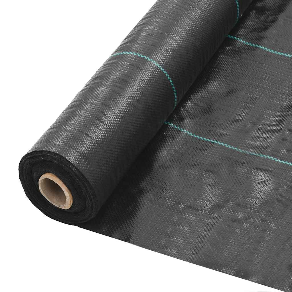 Agroplėvelė nuo piktžolių ir šaknų, juoda, 2×25 m, PP Agroplėvelė nuo piktžolių ir šaknų, juoda, 2x25 m, PP - Image 2