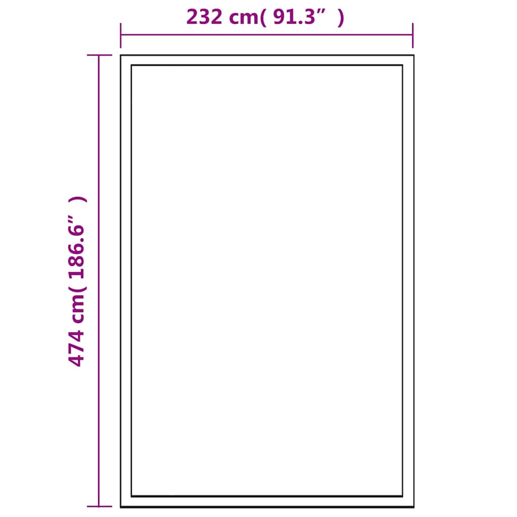 Šiltnamis, 481x250x195cm, aliuminis, 23,44m³ Šiltnamis, 481x250x195cm, aliuminis, 23,44m³ - Image 11