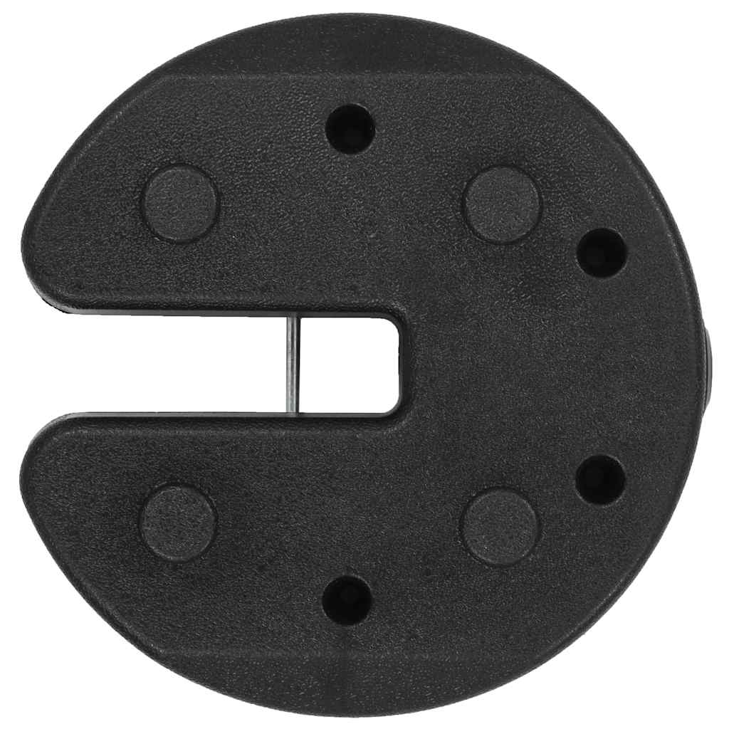Svoriai pavėsinei, 4vnt., juodos spalvos, 220x50mm, betonas Svoriai pavėsinei, 4vnt., juodos spalvos, 220x50mm, betonas - Image 5
