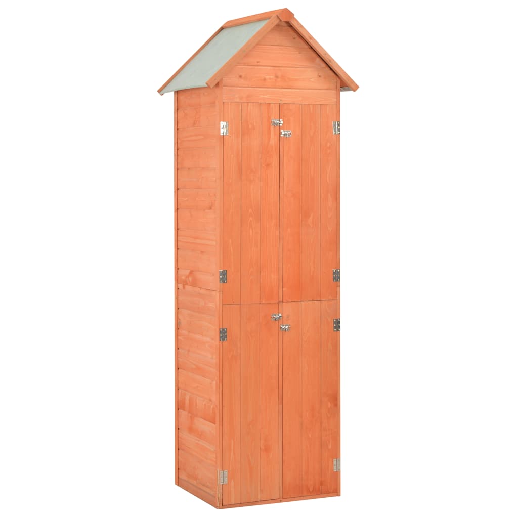 Sodo pašiūrė daiktams, 71x60x213cm, mediena Sodo pašiūrė daiktams, 71x60x213cm, mediena - Image 2