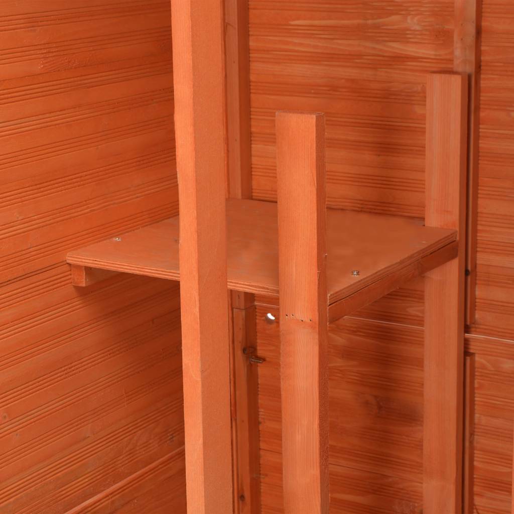 Sodo pašiūrė daiktams, 71x60x213cm, mediena Sodo pašiūrė daiktams, 71x60x213cm, mediena - Image 11