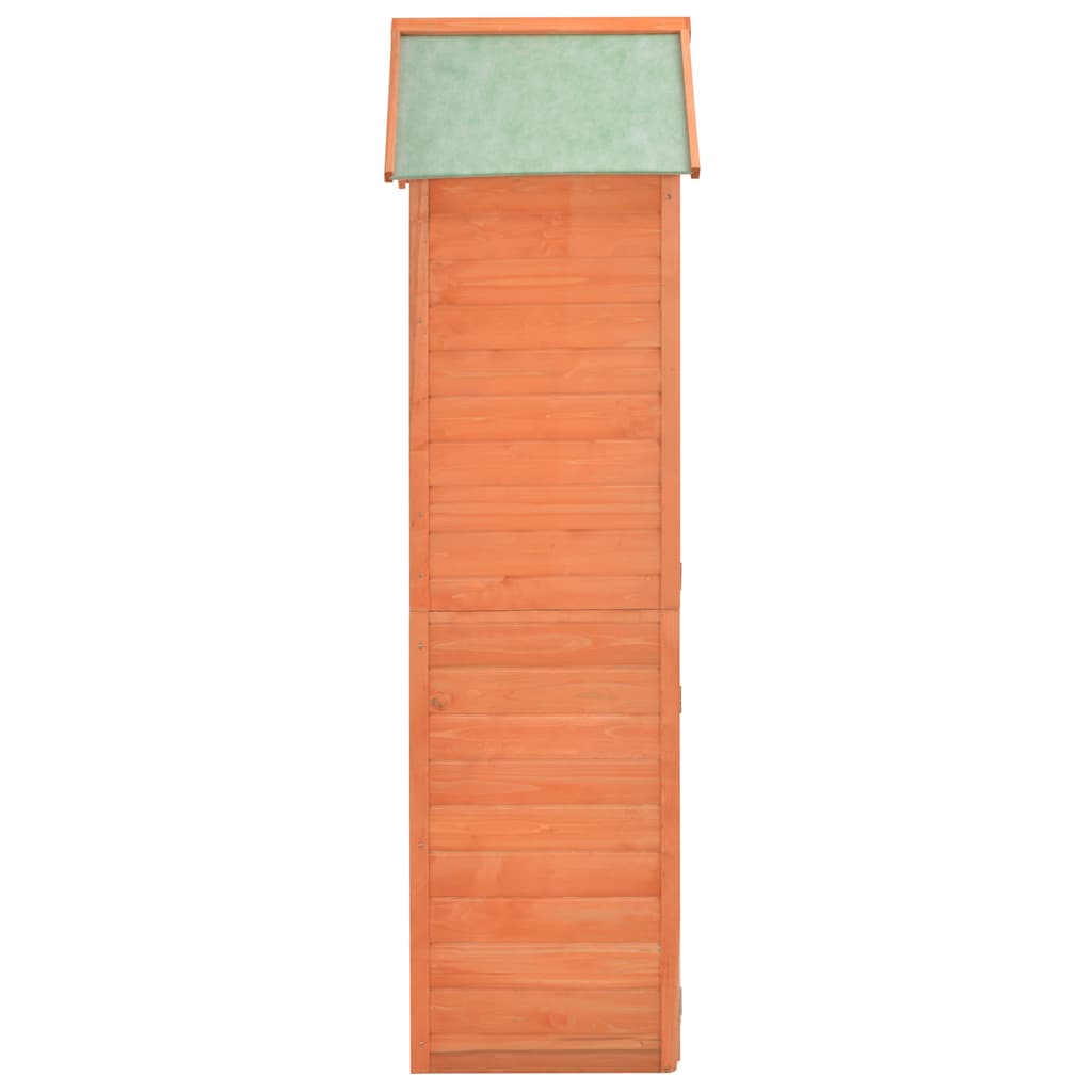 Sodo pašiūrė daiktams, 71x60x213cm, mediena Sodo pašiūrė daiktams, 71x60x213cm, mediena - Image 4