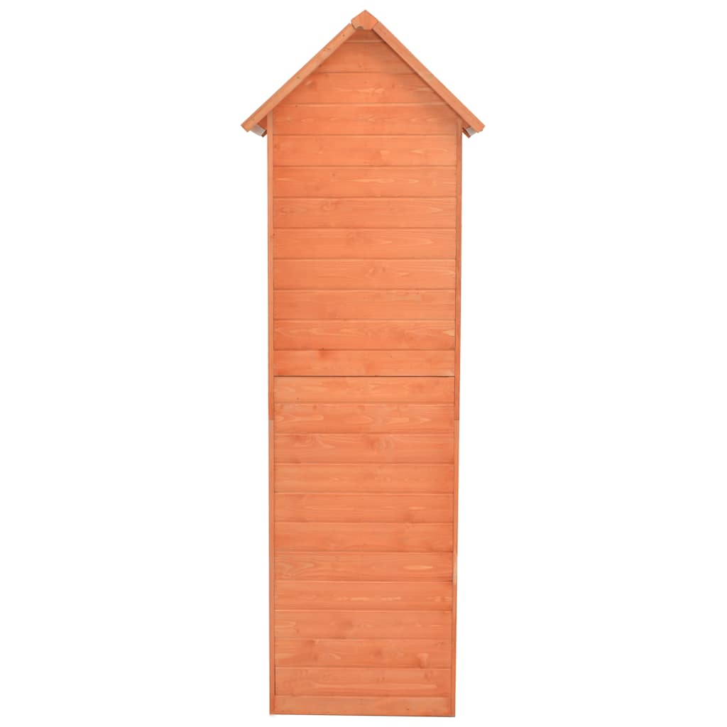Sodo pašiūrė daiktams, 71x60x213cm, mediena Sodo pašiūrė daiktams, 71x60x213cm, mediena - Image 5