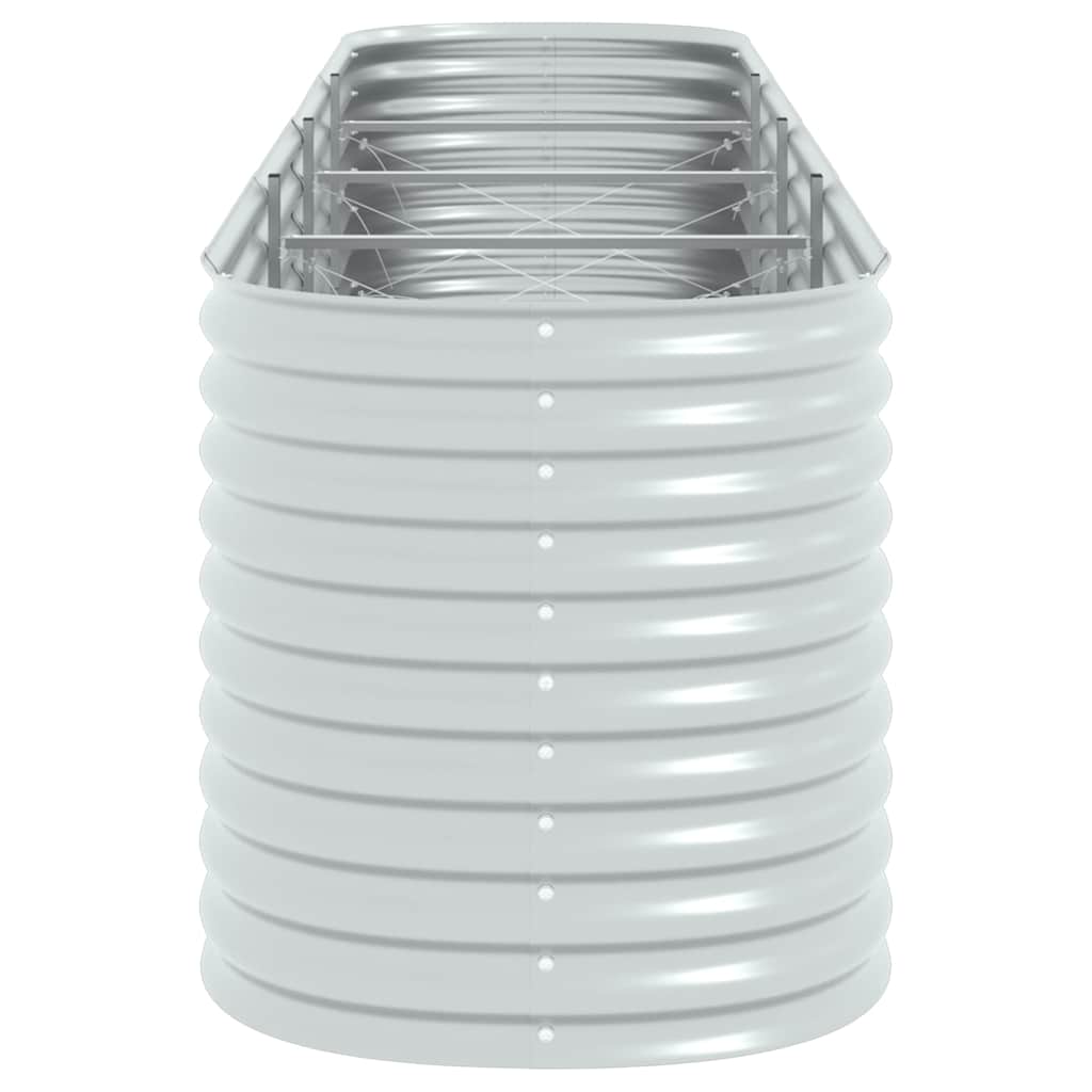 Lovelis, sidabrinis, 400x80x81cm, galvanizuotas plienas, aukštas Lovelis, sidabrinis, 400x80x81cm, galvanizuotas plienas, aukštas - Image 6