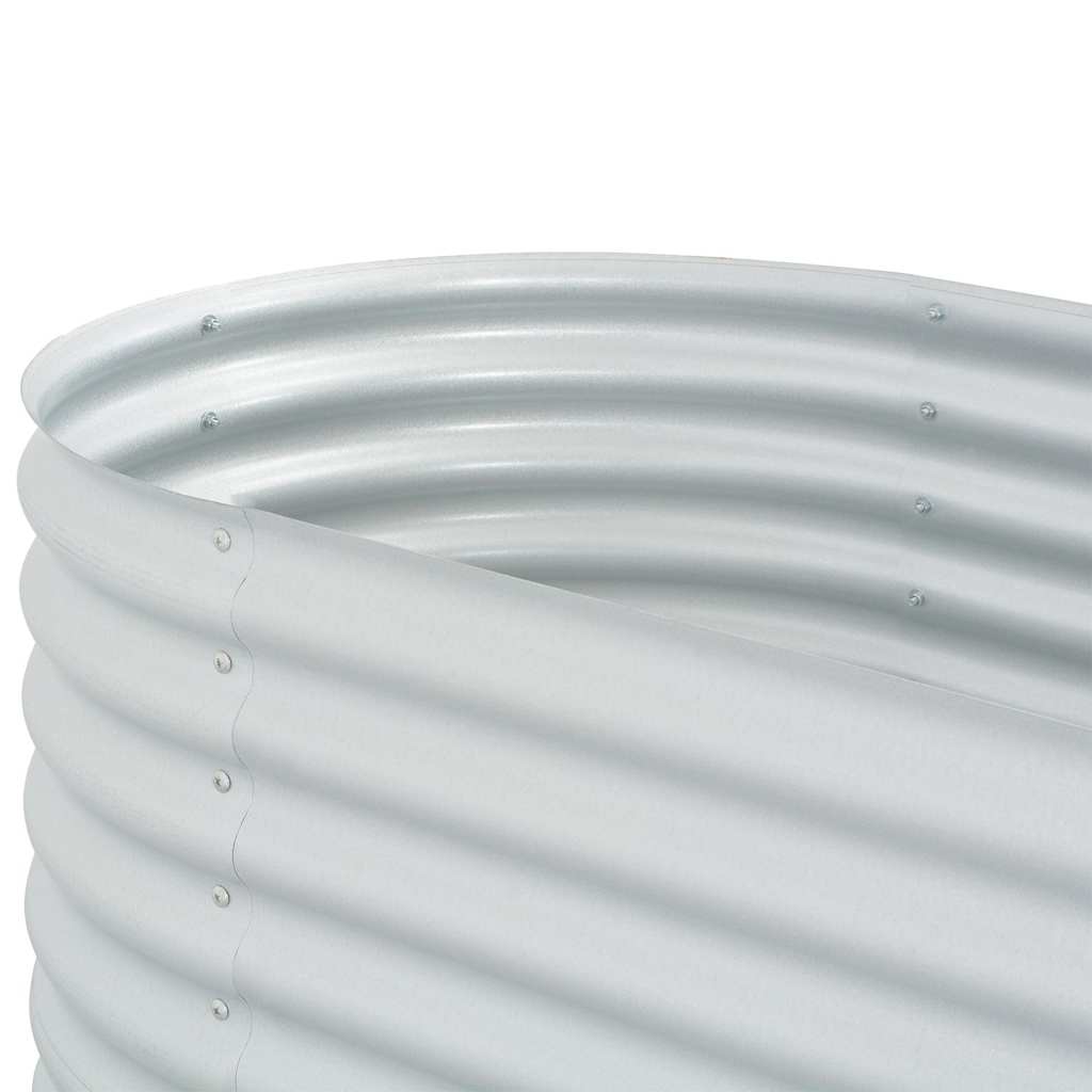 Lovelis, sidabrinis, 400x80x81cm, galvanizuotas plienas, aukštas Lovelis, sidabrinis, 400x80x81cm, galvanizuotas plienas, aukštas - Image 8