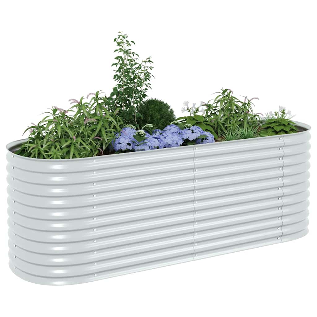 Lovelis, sidabrinis, 240x80x81cm, galvanizuotas plienas, aukštas Lovelis, sidabrinis, 240x80x81cm, galvanizuotas plienas, aukštas - Image 4