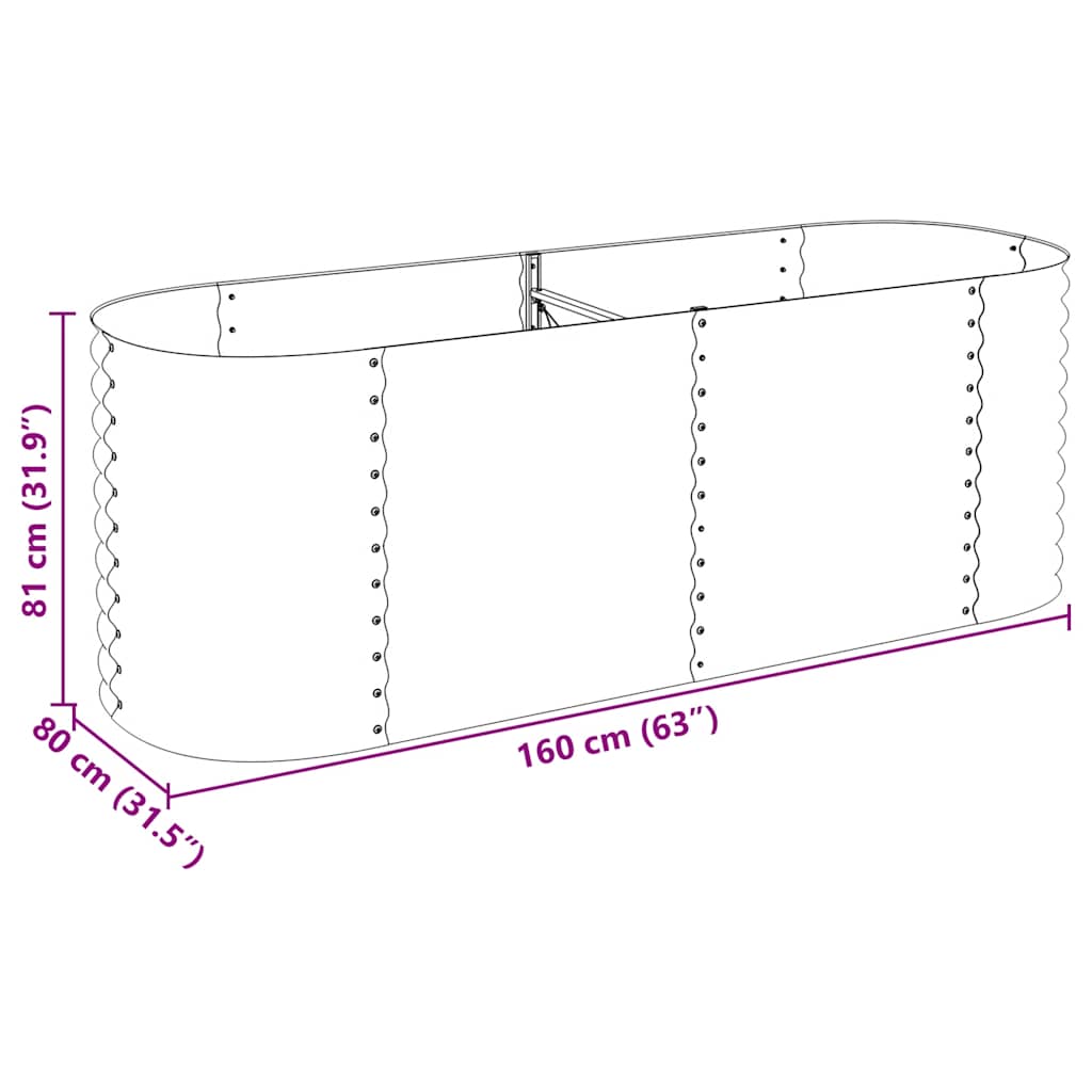 Lovelis, sidabrinis, 240x80x81cm, galvanizuotas plienas, aukštas Lovelis, sidabrinis, 240x80x81cm, galvanizuotas plienas, aukštas - Image 10