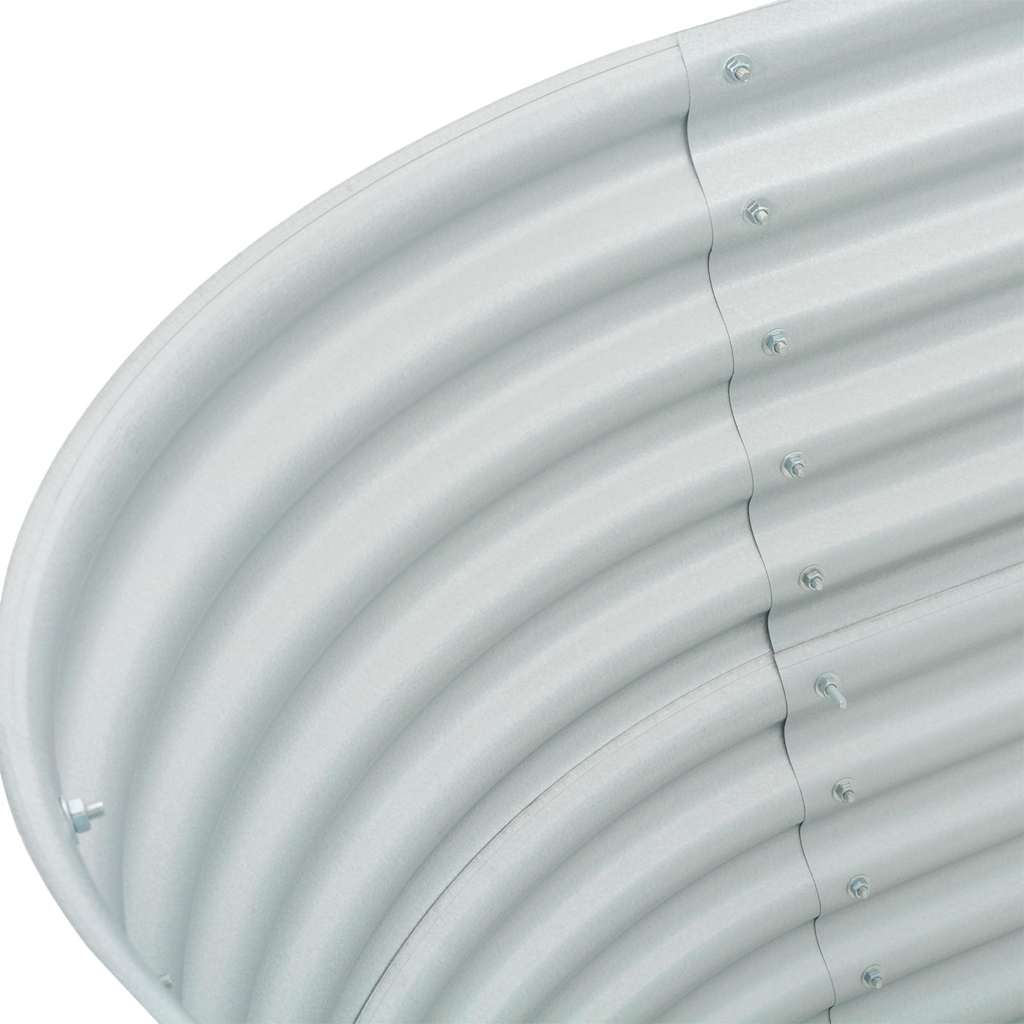 Lovelis, sidabrinis, 160x80x81cm, galvanizuotas plienas, aukštas Lovelis, sidabrinis, 160x80x81cm, galvanizuotas plienas, aukštas - Image 6
