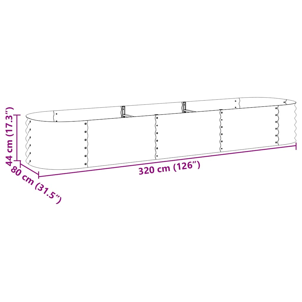 Lovelis, sidabrinis, 320x80x44cm, galvanizuotas plienas, aukštas Lovelis, sidabrinis, 320x80x44cm, galvanizuotas plienas, aukštas