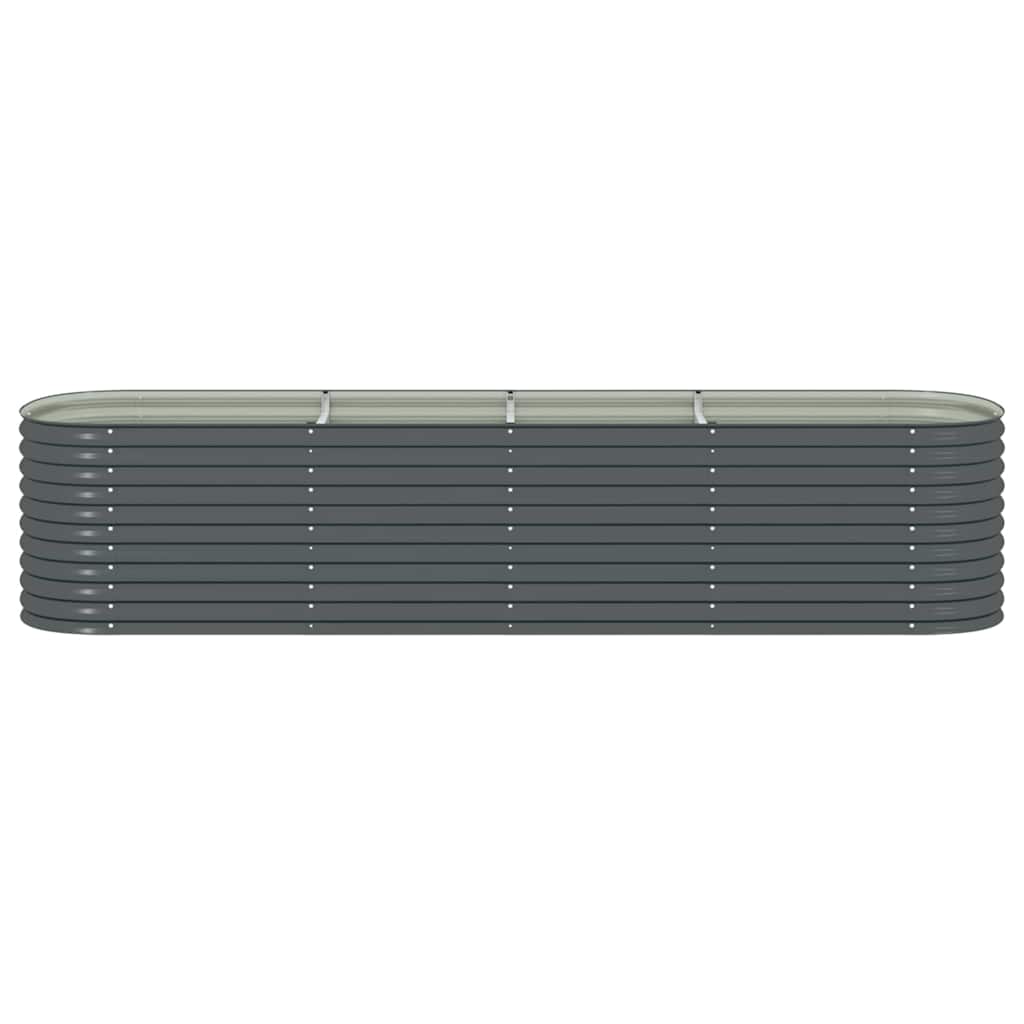 Lovelis, pilkas, 400x80x81cm, galvanizuotas plienas, aukštas Lovelis, pilkas, 400x80x81cm, galvanizuotas plienas, aukštas - Image 5