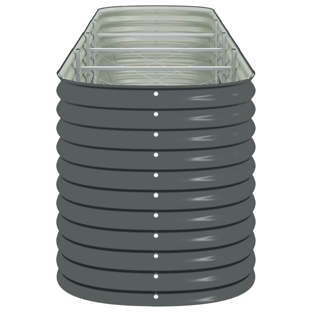 Lovelis, pilkas, 400x80x81cm, galvanizuotas plienas, aukštas Lovelis, pilkas, 400x80x81cm, galvanizuotas plienas, aukštas - Image 6