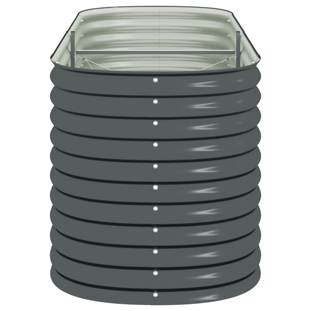 Lovelis, pilkas, 240x80x81cm, galvanizuotas plienas, aukštas Lovelis, pilkas, 240x80x81cm, galvanizuotas plienas, aukštas - Image 6