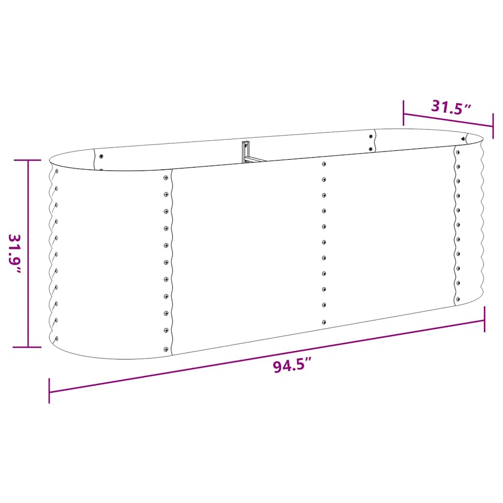 Lovelis, pilkas, 240x80x81cm, galvanizuotas plienas, aukštas Lovelis, pilkas, 240x80x81cm, galvanizuotas plienas, aukštas